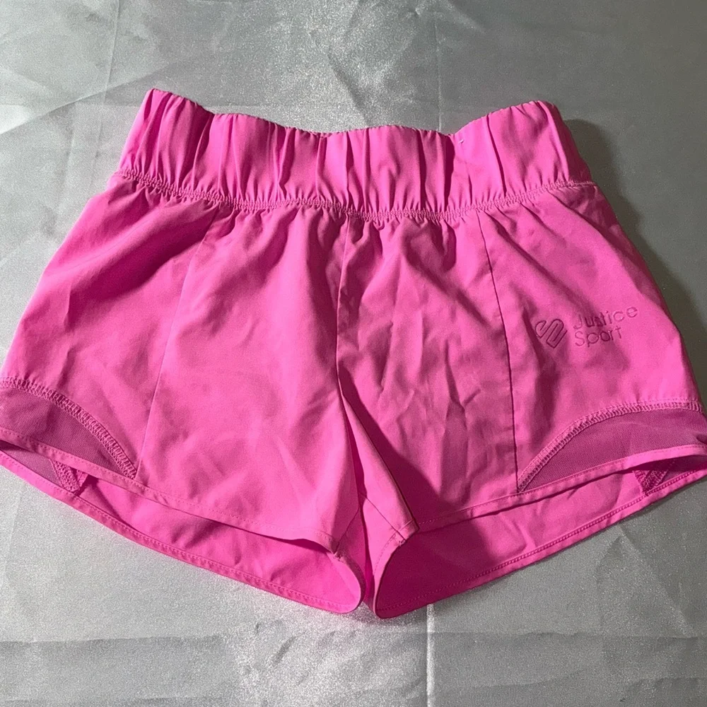 Justice Sport Girls Shorts Size M (10) Pink